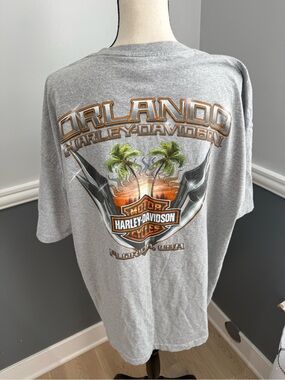 Harley Davidson Grey Orlando
Florida T-Shirt Mens SIZE XXL 2021